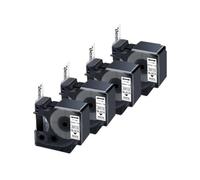 Nastro per etichette D1 53713 24 mm nero su bianco compatibile con l'etichettatrice LabelManager Wireless PnP 450 Duo(4PK Black on White)