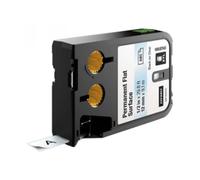 Nastro per etichette Dymo XTL nero su trasparente, adesivo industriale, facile d