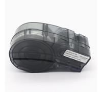 Nastro per etichette in nylon 19,1 mm x 4,9 m nero su bianco per la marcatura generale dei cavi ID e l'etichettatura di laboratorio compatibile con M21-750-499(M21-750-499-1pcs)