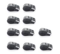 Nastro per etichette in nylon 19,1 mm x 4,9 m nero su bianco per M21-750-499 compatibile con la marcatura generale dei cavi ID e l'etichettatura di laboratorio(M21-750-499-10pcs)