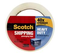Nastro per imballaggio per spedizioni pesanti Scotch, adesivo in gomma hot melt
