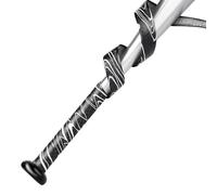 Nastro per impugnatura per mazza da baseball | Nastro antisudore da 1 m, impugnatura da tennis pretagliata e asciutta - antisudore in PU per manubri, canna da , badminton, tiro con l', bacchett