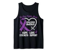 Nastro per la consapevolezza dell'epilessia, Speranza, Amore, Sostegno, Forza Canotta