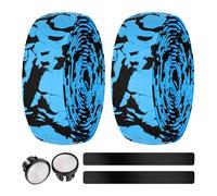 Nastro Per Manubrio Bicicletta | Impugnatura Adesiva Con Assorbimento Urto - Nastro Manubri Per Bicicletta Da Strada | Per Installazione Comfort Di Guida Miglioramento Smorzamento Vibrazioni Ciclismo