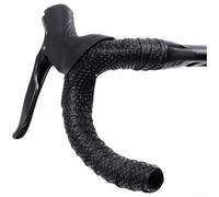 Nastro per manubrio della bicicletta, coppia di motivi, impugnatura antiscivolo per assorbimento degli urti, ammortizzazione traspirante in EVA per ciclismo su strada (nero)