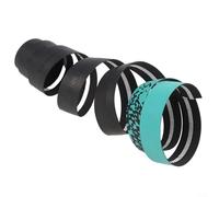 Nastro per manubrio della bicicletta da strada, con nucleo in schiuma EVA e poliuretano composito, antiscivolo, assorbe gli urti, traspirante, design leggero (ciano)