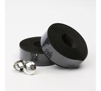 Nastro per manubrio della bicicletta in schiuma di gomma con assorbimento degli urti e caratteristiche antiscivolo, progettato per bici da strada per migliorare la presa e il comfort (nero)