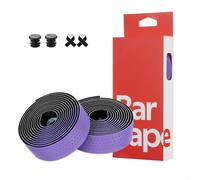 Nastro per manubrio leggero in poliuretano EVA per bici da strada con texture perforata per supportare la presa e la circolazione dell'aria (viola)