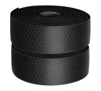 Nastro per manubrio per bici da strada con struttura progettata con precisione per un controllo costante e imbottitura a bassa compressione per il massimo comfort (nero)
