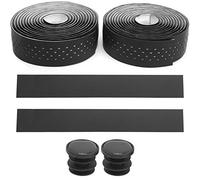 Nastro per manubrio per bici da strada Impugnatura antiscivolo Ammortizzatore Comodo e leggero Avvolgimento per maniglia da ciclismo per bici da strada e 1 paio di materiale in (In bianco e nero)