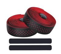 Nastro per manubrio per bicicletta, colore nero, 2,5 mm, ammortizzante, traspirante, antiscivolo, per un controllo e una guida a lungo raggio