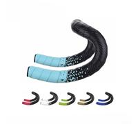 Nastro per manubrio professionale per bici da strada, comodo materiale EVA per prestazioni di ciclismo migliorate (nero, ciano-blu)