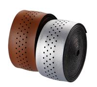 Nastro per Manubrio Strada VELO Microfibra Forata Marrone per Bici