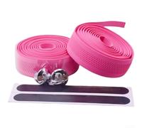 Nastro per manubrio traspirante in EVA per bici da strada con struttura perforata e proprietà antiscivolo, presa comoda e asciutta durante le uscite (rosa)