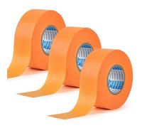 Nastro per Mascheratura 50m x 30mm OctBird 3 Rotoli Nastro per Pittura Muro Adesivo per Superfici Delicate, Interni, Decorazioni, Fai da Te, Ristrutturazioni