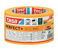 TESA 56539 - nastro per pittura tesa Perfect+, per interni, 50 m x 30 mm, kit