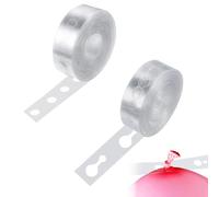 Nastro per Palloncini, 2 Pezzi 5m Striscia di Decorazione Ghirlanda Arco Palloncino, Ghirlanda Arco Nastro di Palloncini, Striscia di Decorazione, per Compleanno Matrimonio Festa di Natale