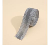 Nastro per polsini dei pantaloni per cambiare la lunghezza laterale, con colla non irritante e facile rimozione senza danni al tessuto o segni appiccicosi (grigio)