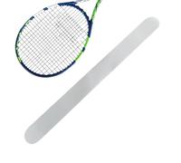 Nastro per racchetta da tennis, nastro di protezione del bordo della racchetta - Protezione per racchetta da tennis con nastro trasparente impermeabile,Adesivo protettivo per racchetta da badminton, p