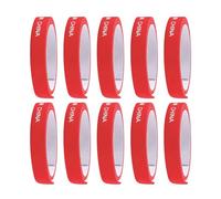 Nastro per racchette - 45 x 1 x 0,15 cm Brille di protezione con spugna anti-stadio | 10 pezzi Nastro adesivo durevole | Formazione e competizione | Borders di protezione in Rosso Blu Nero