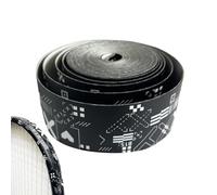 Nastro per racchette da tennis, nastro protettivo per i bordi della racchetta da tennis, nastro per racchette da tennis, impermeabile 5 m, nastro protettivo, striscia protettiva anti-graffio