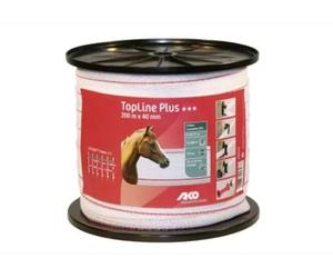 Nastro per Recinto Topline Plus 200 mt 40mm KERBL