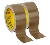 Nastro per rilegatura libri 1.6"x0.01" 22 yard 2 rotoli marrone