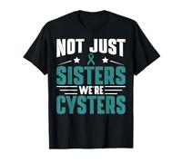 Nastro per sindrome dell'ovaio policistico del Guerriero della consapevolezza PCOS Maglietta