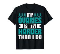 Nastro per sindrome dell'ovaio policistico del Guerriero della consapevolezza PCOS Maglietta