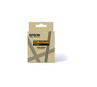 Nastro per stampante etichette Epson LK-6YBJ Nero su Giallo 2,4 cm