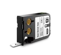 Nastro per stampanti etichette DYMO XTL tubo termoretraibile 12 mm nero su bianco