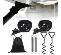 Nastro per tenda da sole, set di tende per Thule Omnistor per attrezzature per camper Thule, tenda per roulotte, kit di cinghia con cinghia per tempesta, accessori per camper