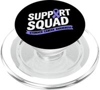 Nastro pervinca della squadra di supporto per la consapevolezza del cancro allo stomaco PopSockets PopGrip per MagSafe