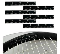 Nastro Pesi Racchetta Tennis 6pz per Regolazione Equilibrio 4g Materiale Silicon