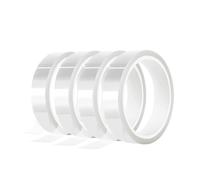 Nastro PET trasparente per alte temperature da 10 mm * 66 m 4 rotoli Ad alta adesione Ampia gamma di applicazioni