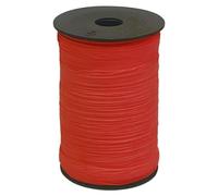 Nastro Polysilk Rosso 12,5 cm Rotolo 50 Metri per Decorazioni e Fiocchi