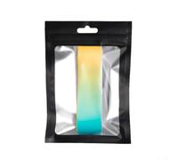 Nastro protettivo per pickleball, per rinforzo dei bordi, compatibile con pagaie spesse 16 mm, materiale resistente a crepe, graffi e usura (blu giallo)