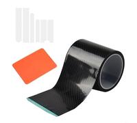 Nastro protettivo per telaio della bici, 300 cm, elegante effetto fibra di carbonio, costruzione in PVC e PMMA (modello in carbonio 3K)