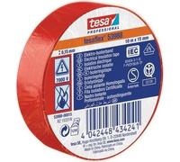 NASTRO PVC ISOLANTE IMQ TESA - ROSSO MM 15 ML 10- 20 pezzi
