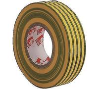 NASTRO PVC ISOLANTE SCAPA GIALLO VERDE MM 19 ML 25 PZ 10