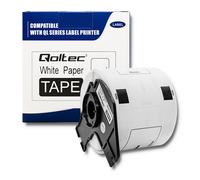 Nastro Qoltec per BROTHER DK-11202 | 62 mm x 100 mm | 300 etichette |