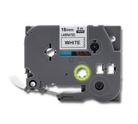 Nastro Qoltec per BROTHER TZ2-241 | 18 mm x 8 m | Stampa bianco/nero