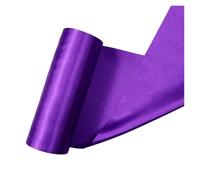 Nastro Raso 20 cm x 25 m e 25 cm x 20 m/rotolo nastri di raso for decorazioni for feste di Natale e matrimoni fatti a mano fai da te fiocchi nastri artigianali carta(Deep purple,20cm X 25meters)
