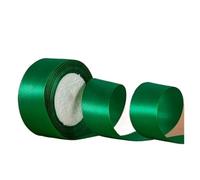 Nastro Raso Nastro di raso di seta da 22 metri for feste, casa, matrimoni, decorazioni, confezioni natalizie, fai da te, materiale da 6 mm, 10 mm, 15 mm, 20 mm, 25 mm, 40 mm, 50 mm(Green,40mm)