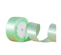 Nastro Raso Nastro di raso di seta da 22 metri for feste, casa, matrimoni, decorazioni, confezioni natalizie, fai da te, materiale da 6 mm, 10 mm, 15 mm, 20 mm, 25 mm, 40 mm, 50 mm(Light Green,25mm)