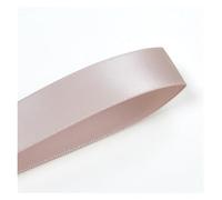 Nastro Raso Nastro di raso double face da 25, 28, 32, 38 mm, 100 yard, marrone scuro, for decorazioni di nozze, fiori di rosa fatti a mano(Vanilla 813,38mm)
