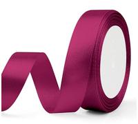 Nastro Raso Rosa,Nastro Rosa,Nastro Regalo,Nastrino Per Bomboniere,Nastro Per Palloncini,Nastro Per Pacchi Regalo,Nastro Decorativo,Nastro Natalizio,Rosa Caldo Nastro Di Raso 20 Mm X 22 Metri 1 Rotolo