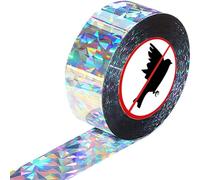 Nastro Repellente Antiuccelli,Nastro Repellente Antiuccelli Riflettente,Nastro Repellente Olografico Riflettente, Nastro Riflettente Repellente Uccello,Dissuasore per Piccioni,Nastro Anti Piccioni