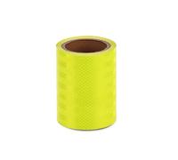 Nastro riflettente di sicurezza, Nastro riflettente giallo di avvertimento autoadesivo Adesivi riflettenti for autocarri da esterno(10 mx15 cm)