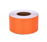 Nastro riflettente, Il nastro riflettente autoadesivo multicolore misura 10 cm x 45 m for uso automobilistico(Orange)